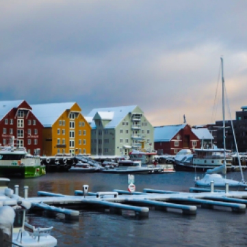 Casas típicas Noruegas